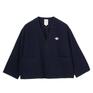  DANTON DANTON W's Single Wool Pile V Neck Jacket画像6