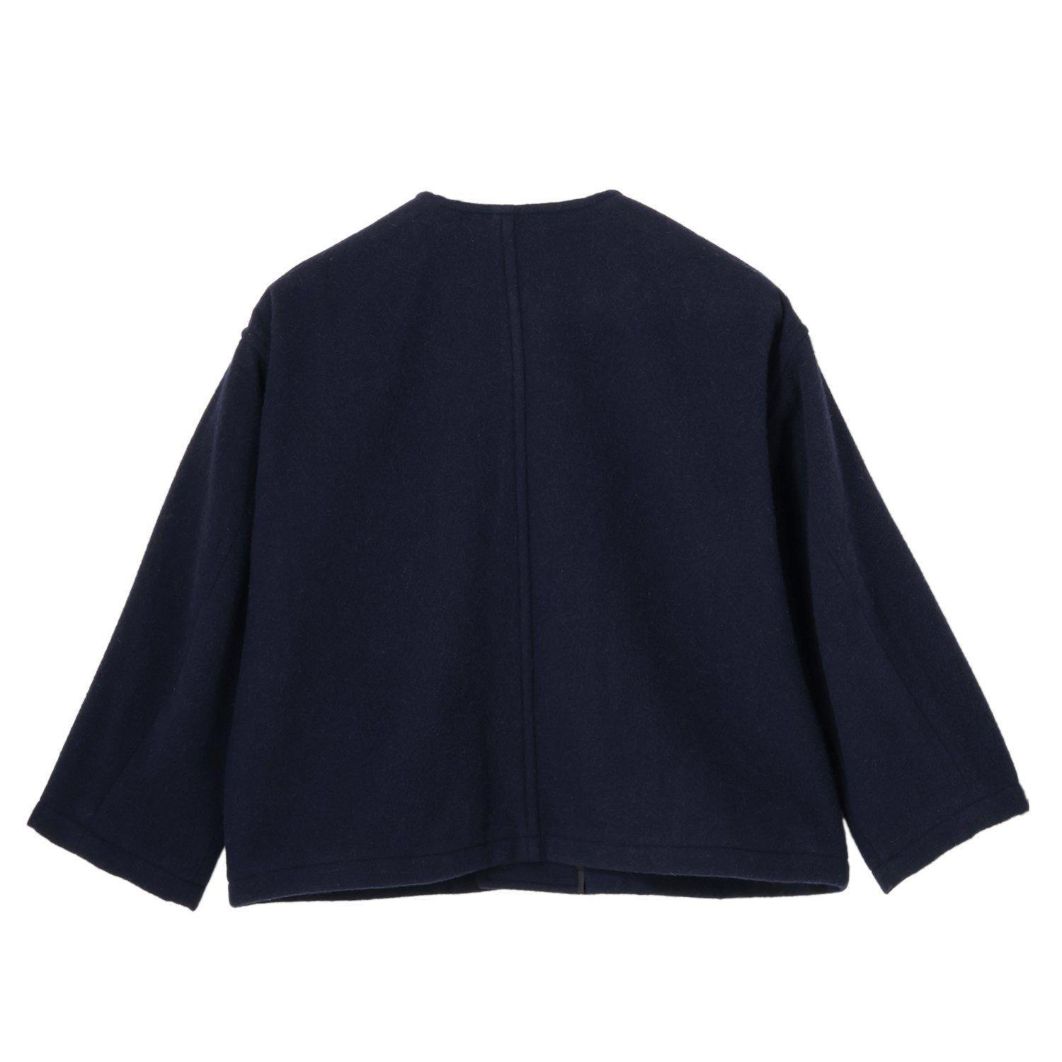 DANTON DANTON W's Single Wool Pile V Neck Jacket｜OSHMAN'S ONLINE