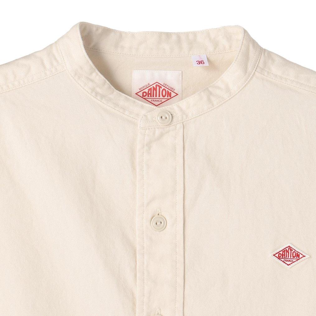  DANTON DANTON W's Cotton Flannel Collar Shirt画像7