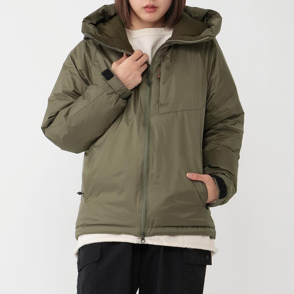 モデル：161cm / 着用サイズ：S NANGA NANGA WS AURORA TEX DOWN JKT画像1