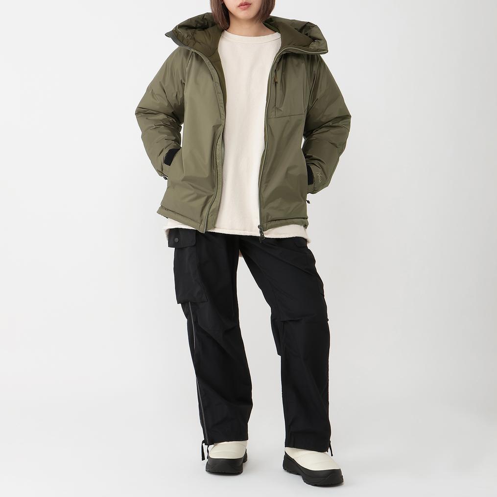 モデル：161cm / 着用サイズ：S NANGA NANGA WS AURORA TEX DOWN JKT画像2