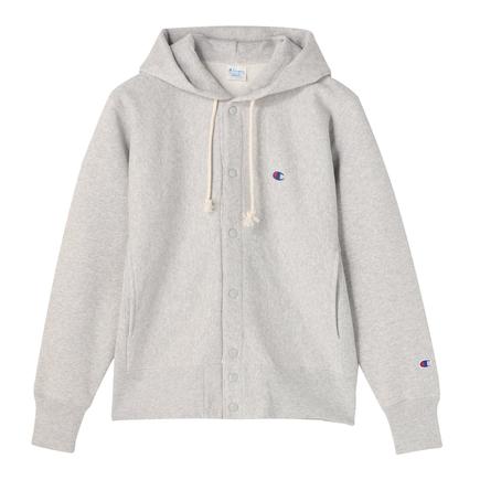 CHAMPION リバースウィーブジップフーデッドスウェットシャツ