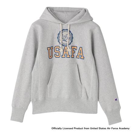 CHAMPION メンズリバースウィーブフーデッドスウェットシャツ