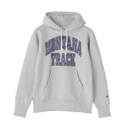 CHAMPION メンズリバースウィーブフーデッドスウェットシャツ