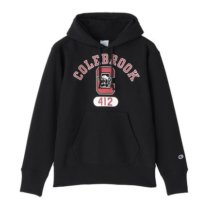 CHAMPION メンズリバースウィーブフーデッドスウェットシャツ