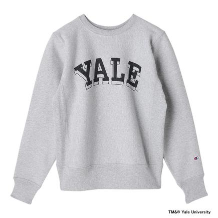 CHAMPION リバースウィーブクルーネックスウェットシャツ YALE