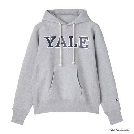 CHAMPION リバースウィーブフーデッドスウェットシャツ YALE