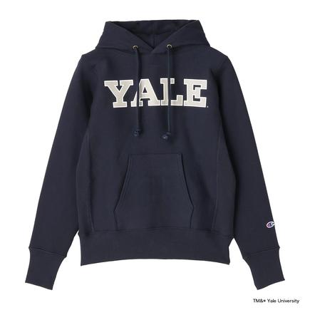 CHAMPION リバースウィーブフーデッドスウェットシャツ YALE