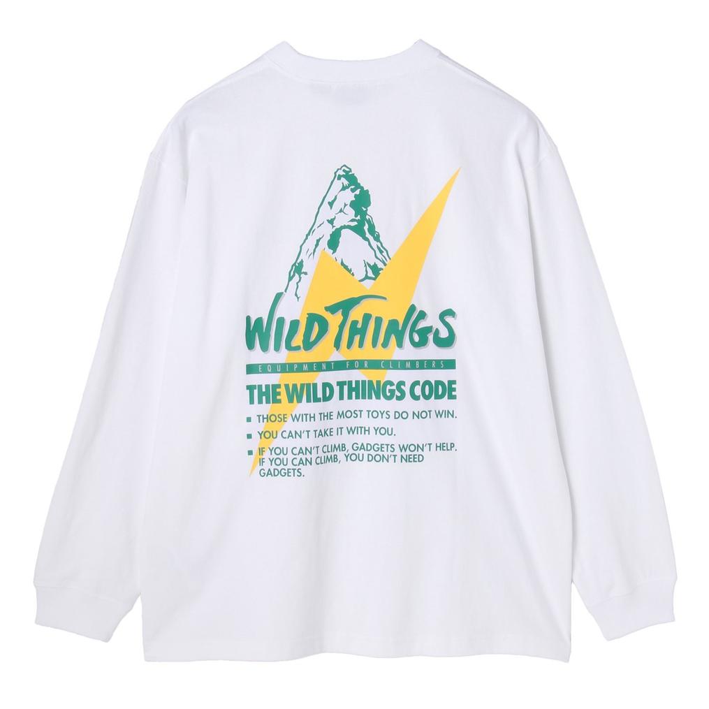  WILD THINGS WILD THINGS M MOUNTAIN L/S TEE画像3