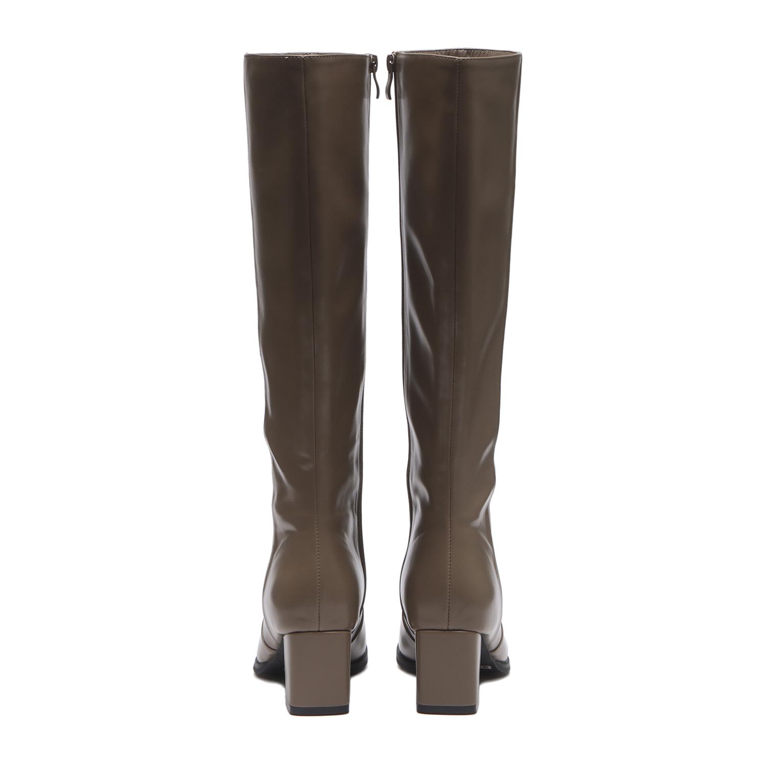 YELLOW オリーブグリーン ファーロングブーツ M YELLOW オリーブグリーン ファーロングブーツ M