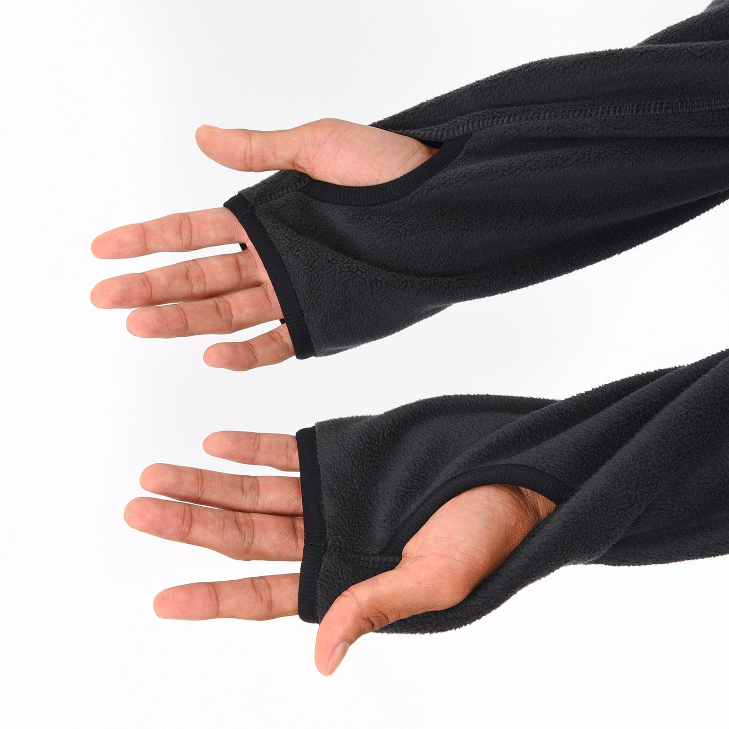 New Balance】 ニューバランス M フリースクオータージップトップ プル