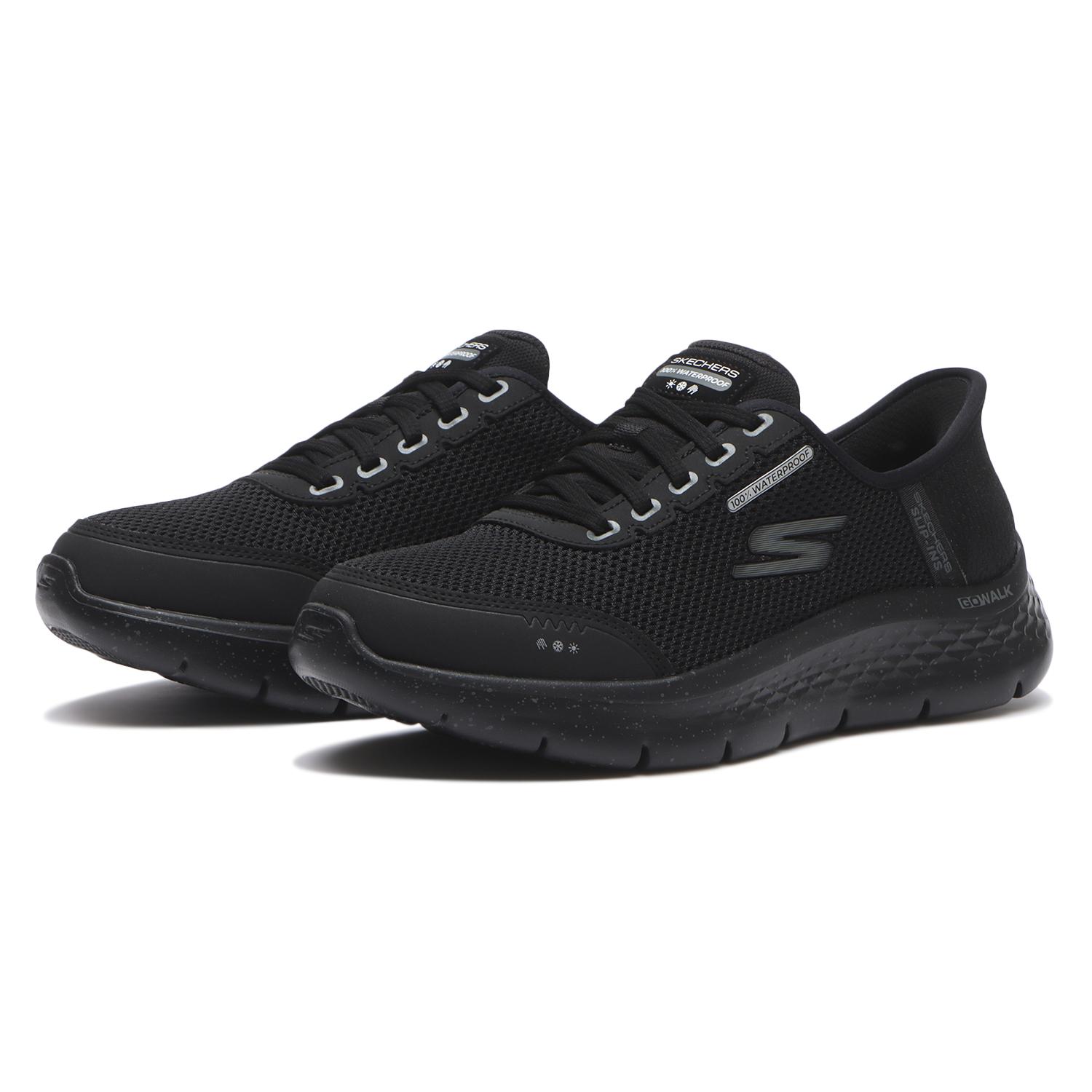 クラッシュゴースト　エレクリックブラック ハンズフリー>レディース 【SKECHERS】 スケッチャーズ GO WALK FLEX