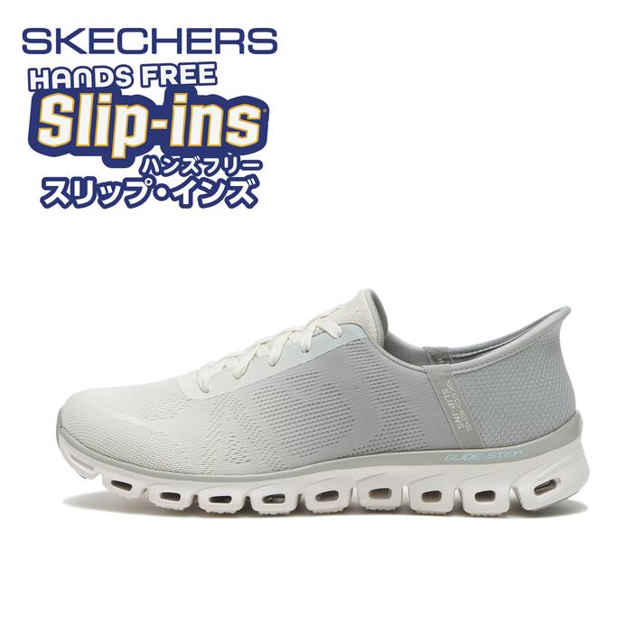 yz fB[X ySKECHERSz XPb`[Y GLIDE-STEP - EXCITE OChXebv-GLTCg 104566 GRY 24cm