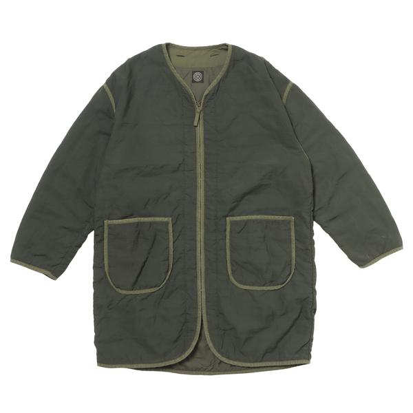 PORTER CLASSIC スーパーナイロン ミリタリー ロングライナー カーキ 2