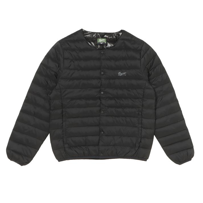 yz yDANNERz _i[ M Crew Neck Inner Down JKT AE^[ 424K1091700 BLACK S