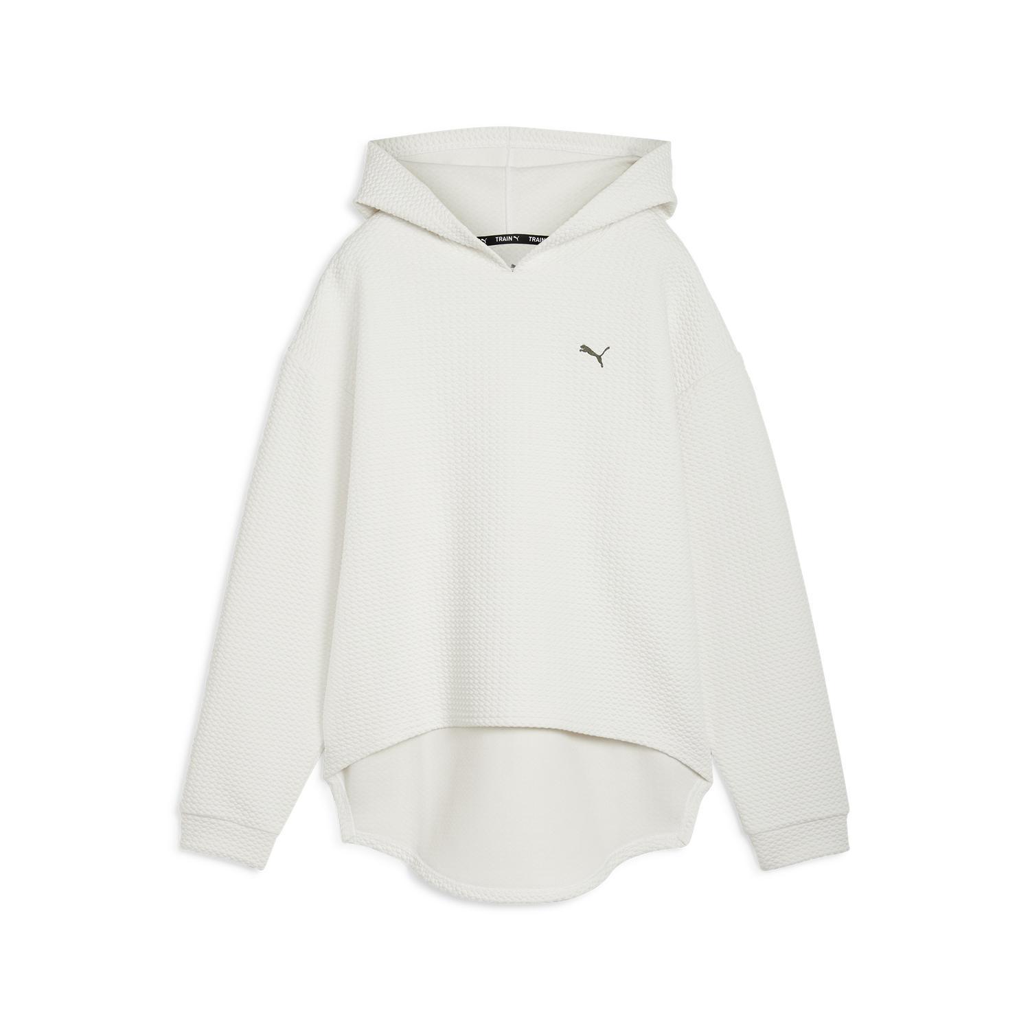 ういページ PUMA】 プーマ W Q4 STUDIO TEXTURED HOODY パーカー 526368 05VAPOR