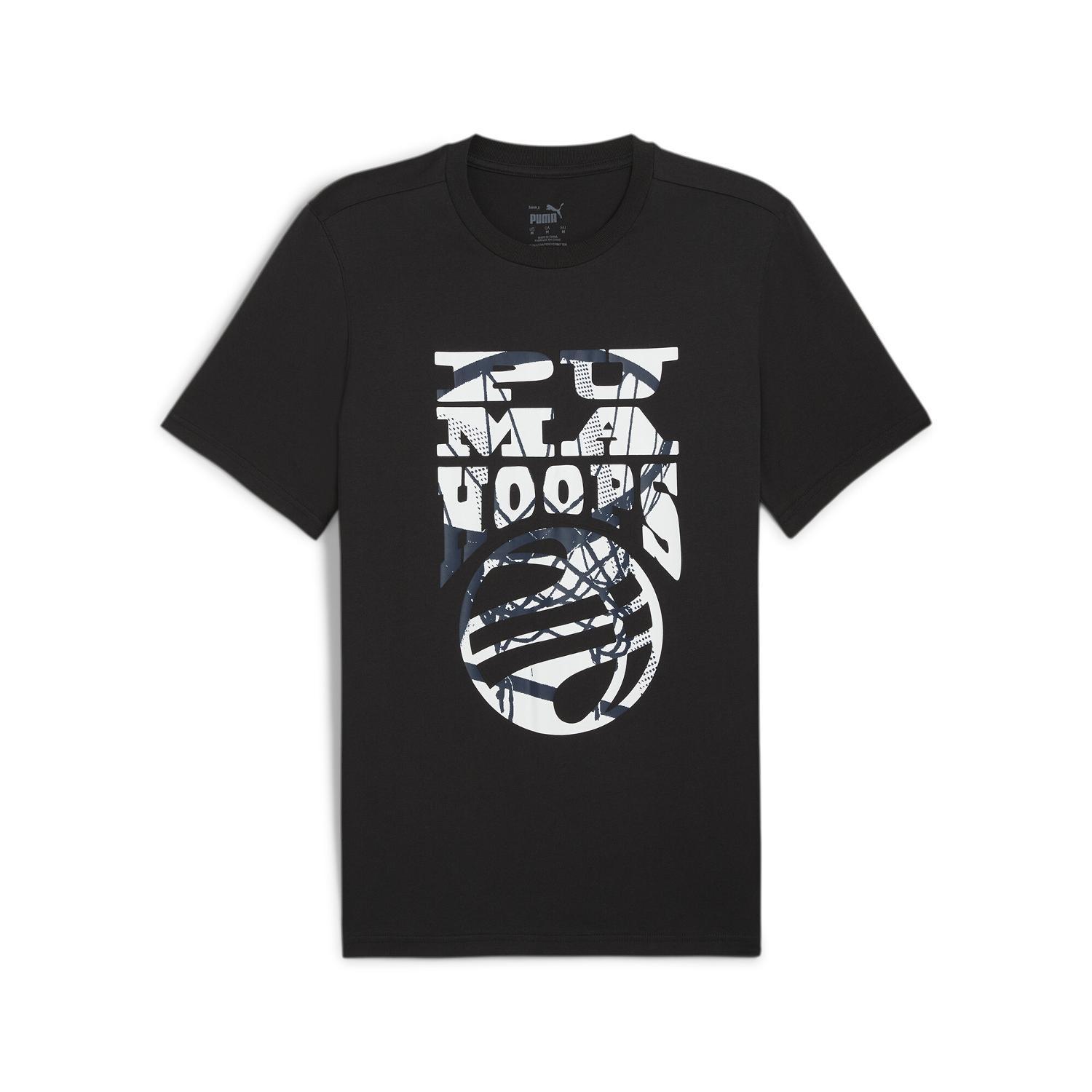 PUMA】 プーマ M THE HOOPER TEE 1 ショートスリーブ 624827 05BLK 