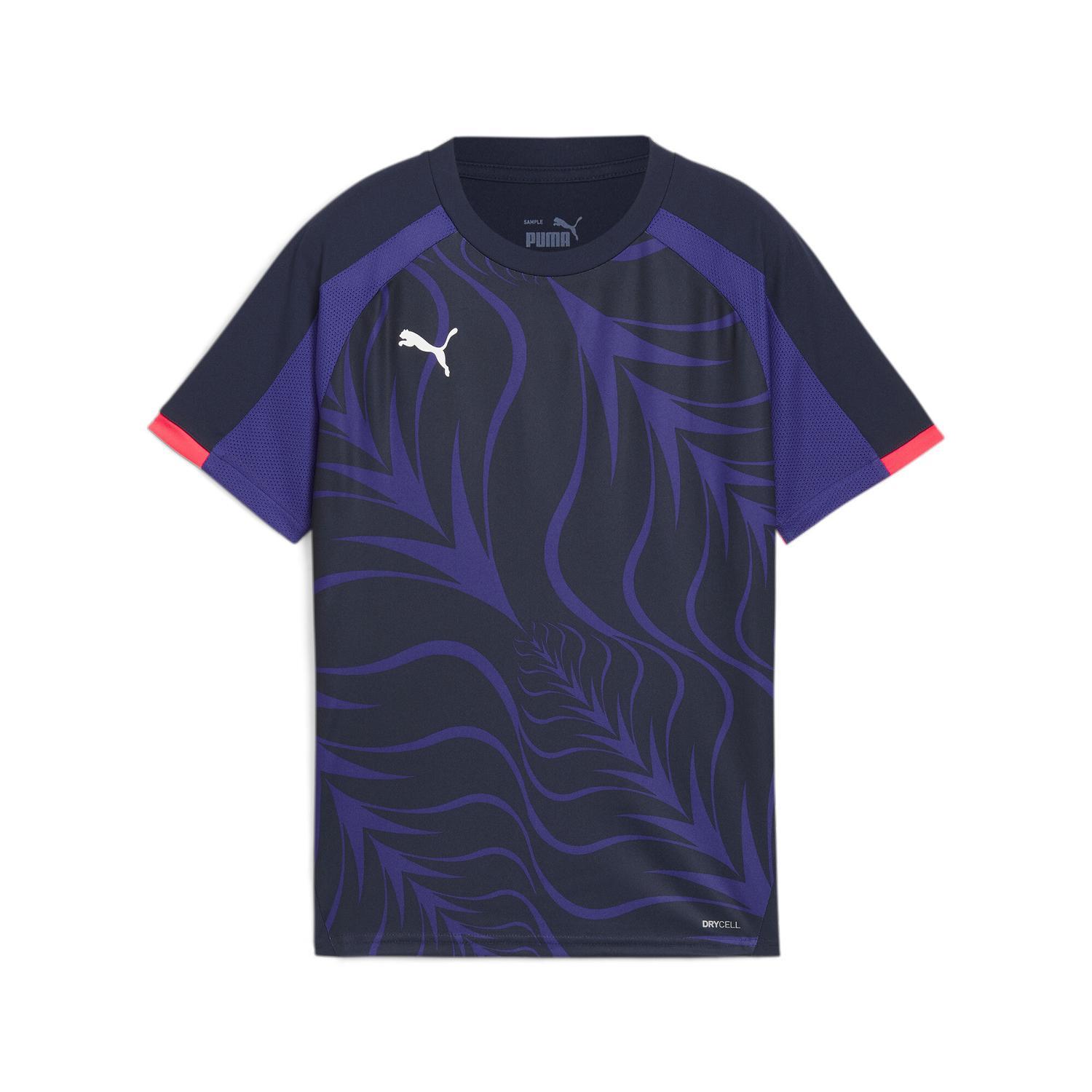【ソフビ】VAG MAMES「ハヌマーン」ネイビーブルー カスタムVer. PUMA】 プーマ M IV LIGA GRAPHIC JERSEY ショートスリーブ