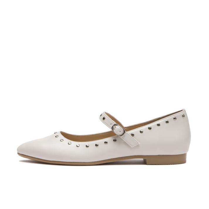 fB[X yJOLI ENCOREz W[AR[ STUDDED PUMPS X^bYpvX JE-1018A IVORY 23cm