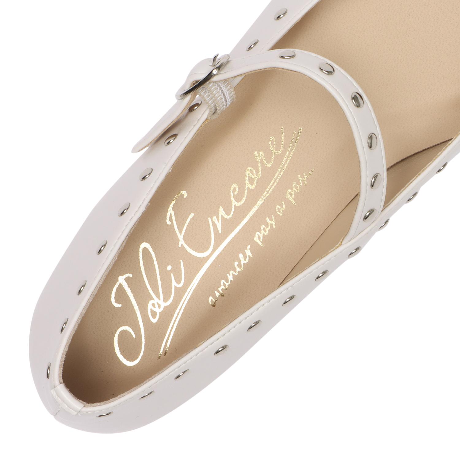レディース 【JOLI ENCORE】 ジョリーアンコール STUDDED PUMPS