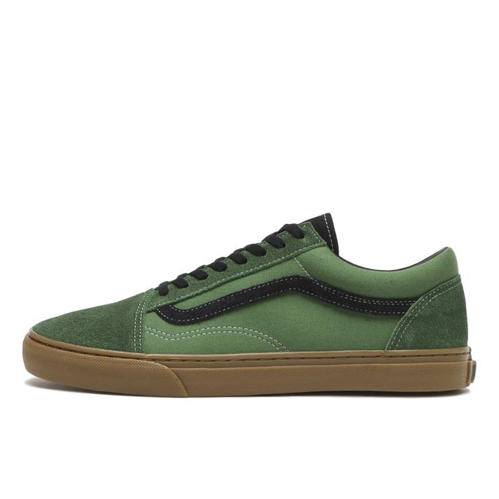 yz yVANSz @Y OLD SKOOL I[hXN[ V36CF GUM GREEN/GUM 5(23cm)