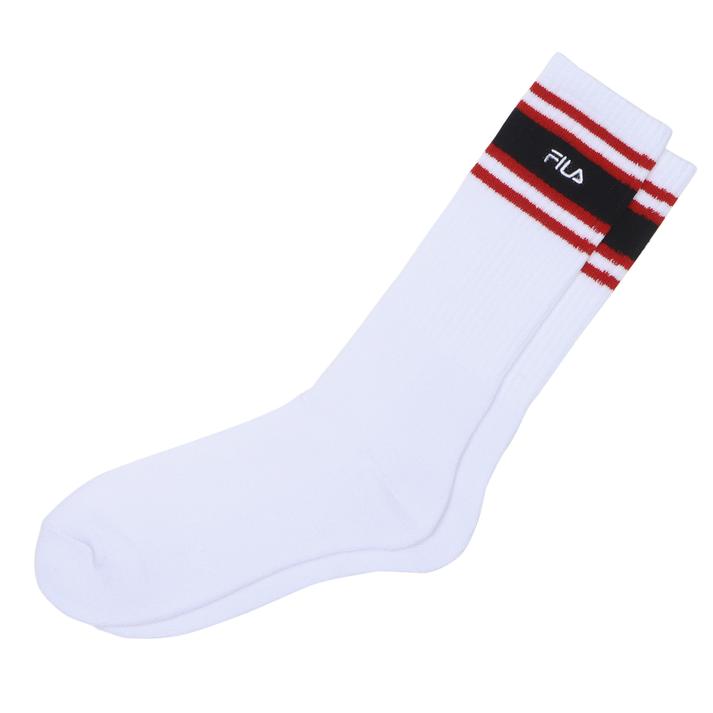 FILA ソックス 3足セット 白 まぶしい