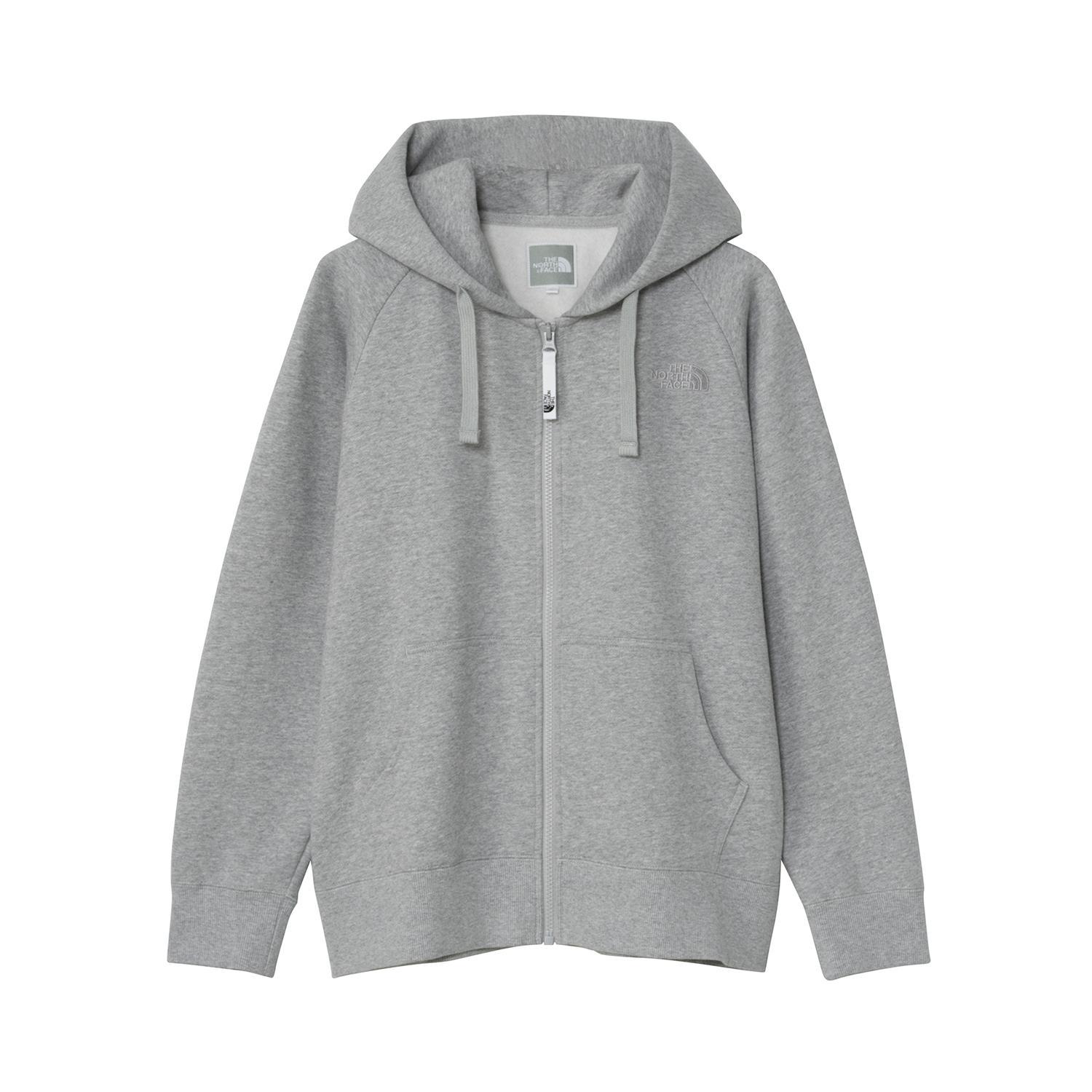 新品タグ付きTHE NORTH FACE グレー フルジップフーディ LL 公式】リアビューフルジップフーディ（メンズ）｜ザ・ノース・フェイス