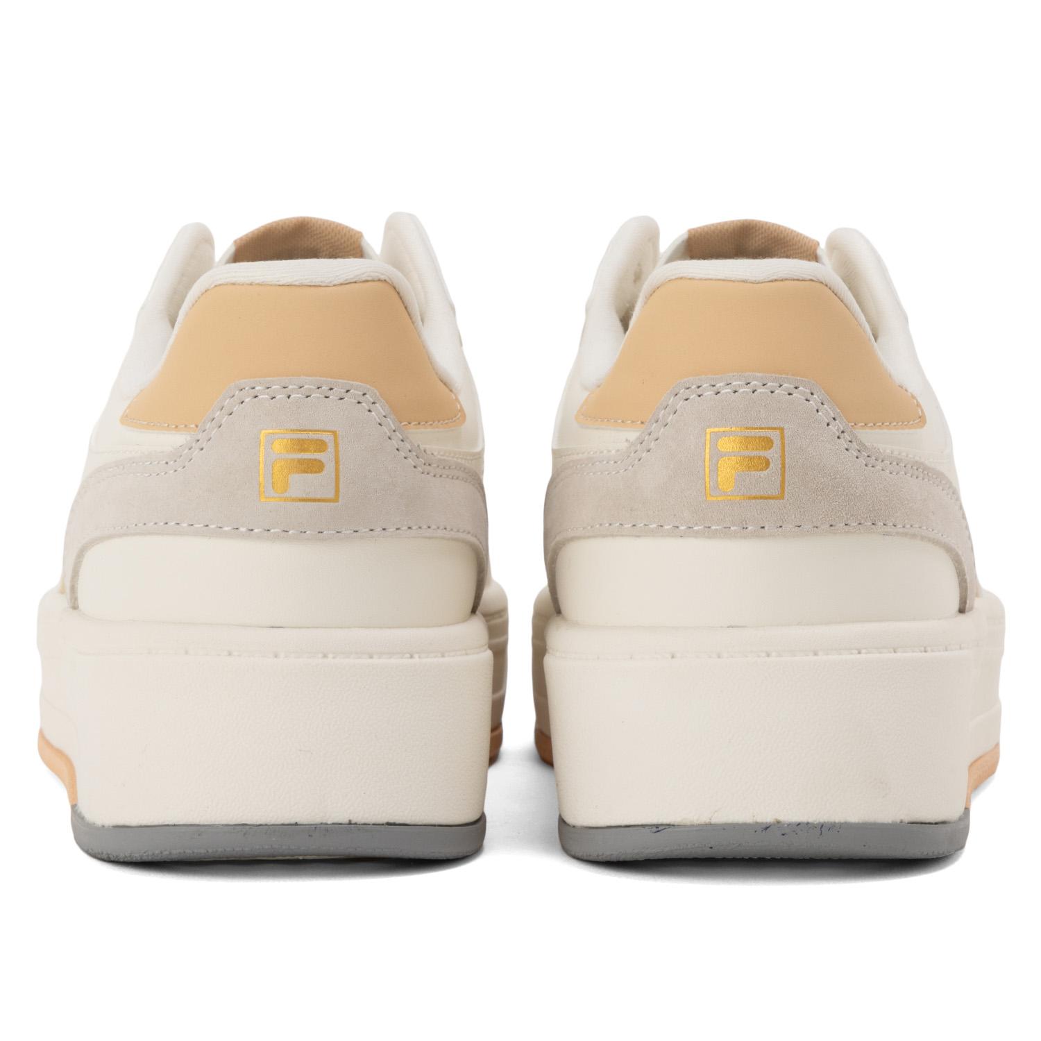 【FILA】 フィラ FILA COURT FEATHERY WHITE/APPLE 国内発送 KA】 【FILA】 フィラ FILA COURT FEATHERY フィラコートフェザ