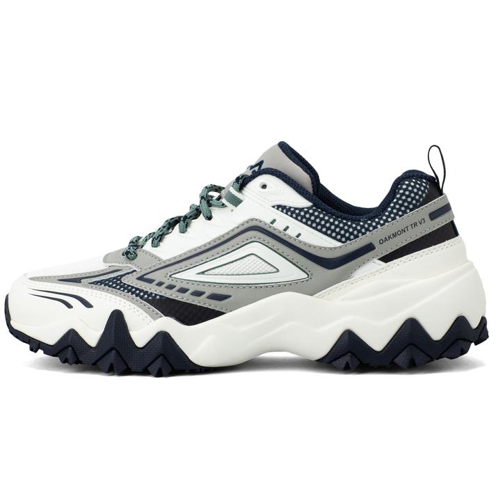 yz yFILAz tB OAKMONT TR v3 I[NgeB[A[o[W3 1RM02706F147 White/Blue 23cm