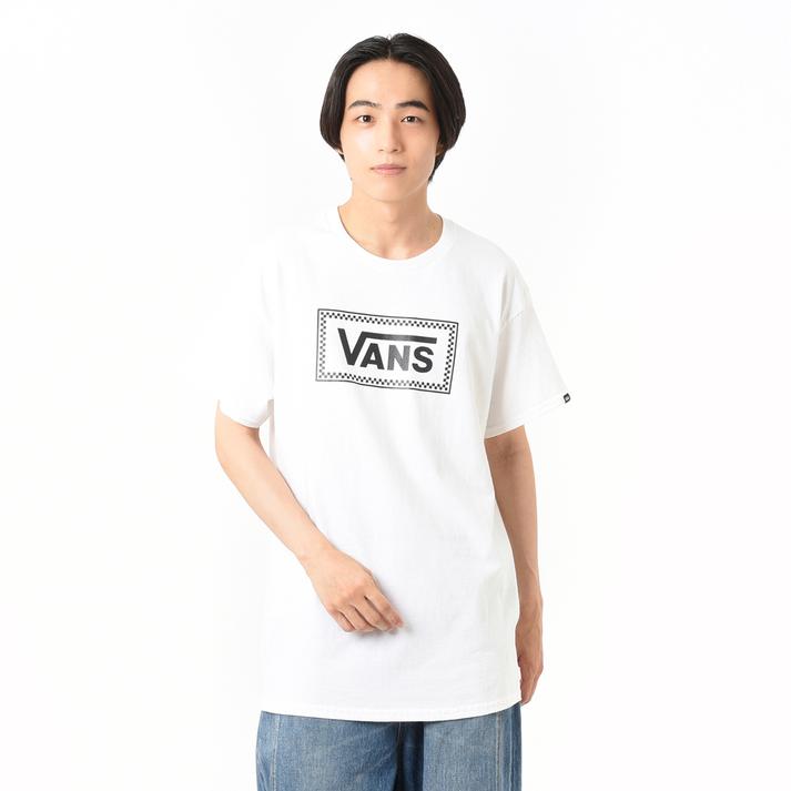 VANS �V���[�g�X���[�u WHT/BLK