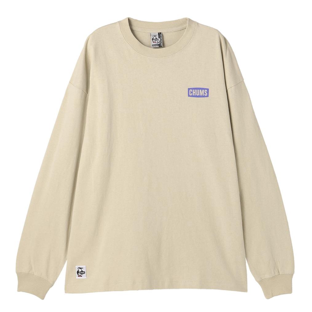  CHUMS CHUMS Oversized Large Jump Rope Brushed L/S T-Shirt画像1