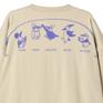 CHUMS CHUMS Oversized Large Jump Rope Brushed L/S T-Shirt画像6