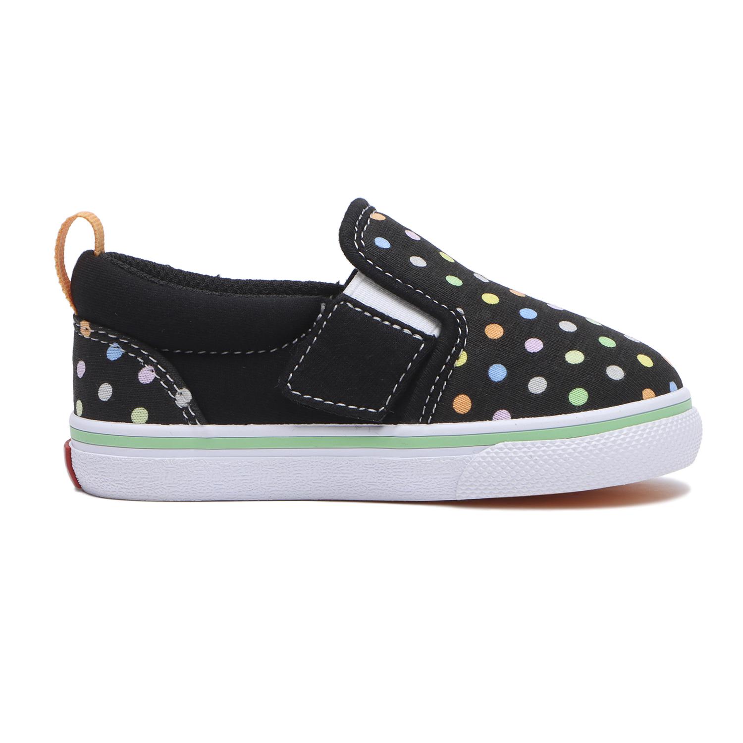 ベビー 【VANS】 ヴァンズ 12-165(H) SLIP ON スリッポン V98TDL DOT