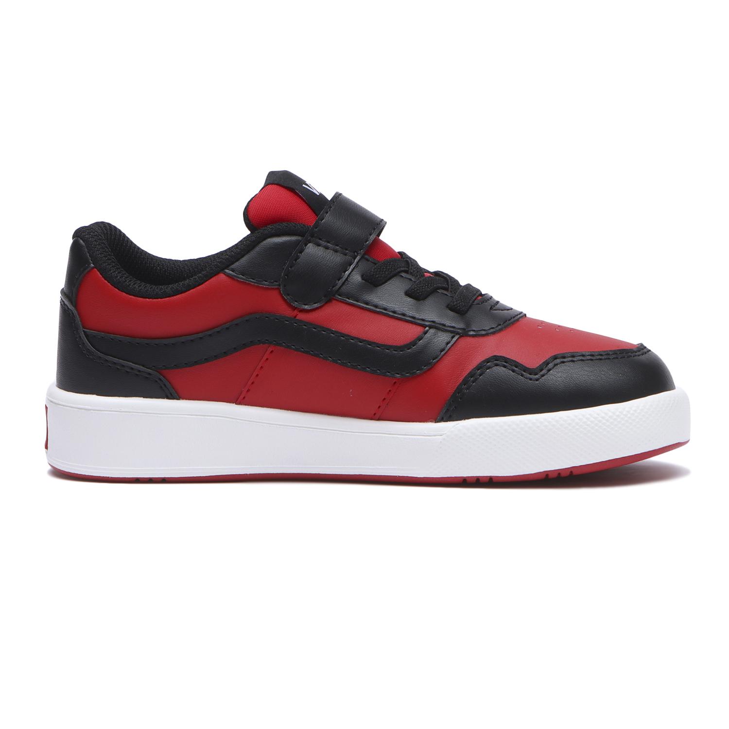 キッズ 【VANS】 ヴァンズ 17-22(H) RIGIDA リジダ V2920K BLACK/RED