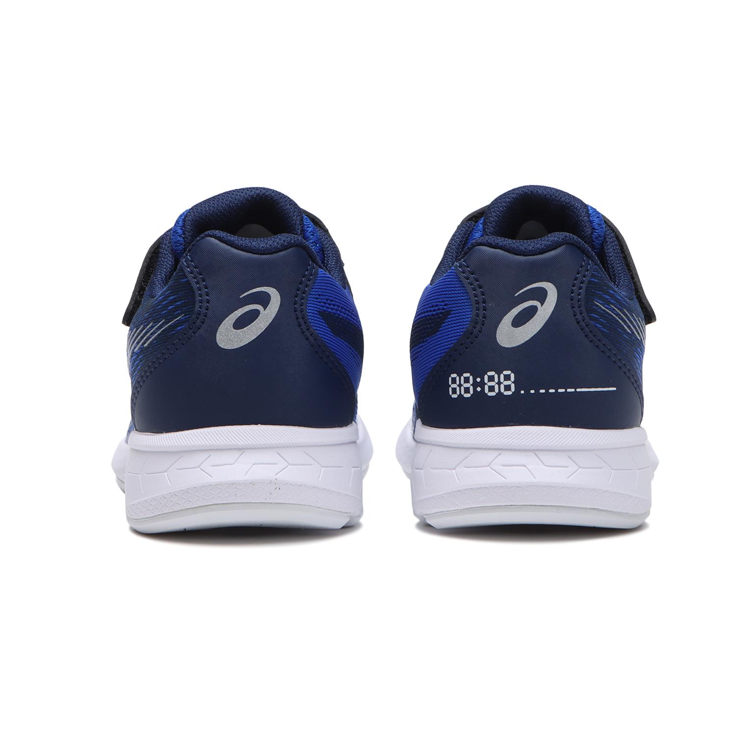 キッズ 【ASICS】 アシックス 19-24(H) LAZERBEAM RJ-MG-BW 【白底
