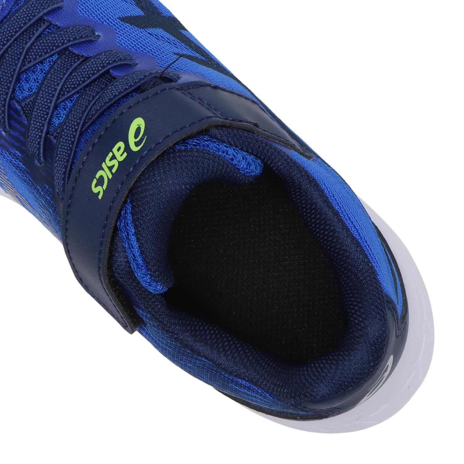 キッズ 【ASICS】 アシックス 19-24(H) LAZERBEAM RJ-MG-BW 【白底