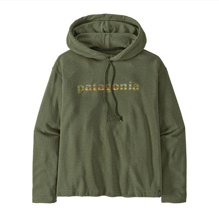 patagonia ウィメンズLW'73テキストロゴワイルドライズフーディ