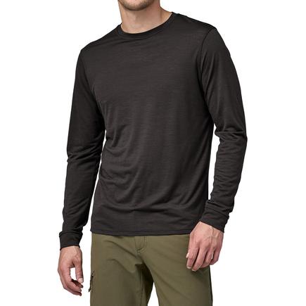 patagonia メンズロングスリーブキャプリーンクールメリノシャツ