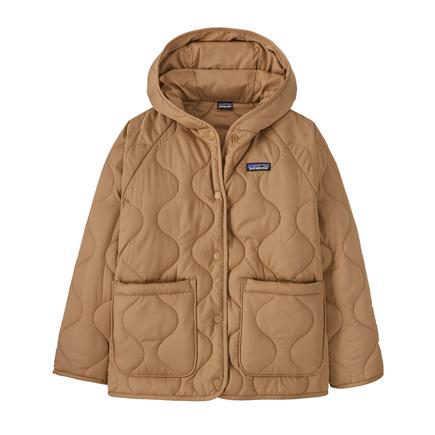patagonia キッズキルテッドパファー