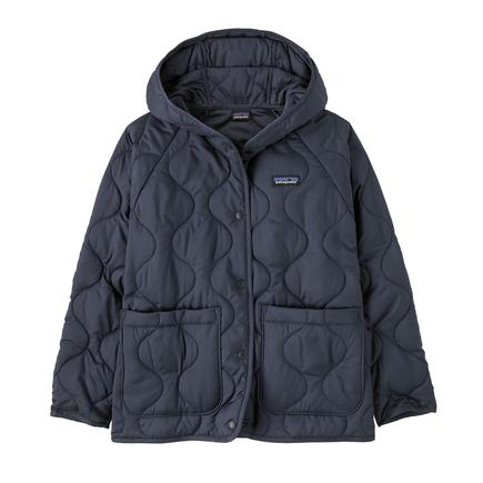 patagonia キッズキルテッドパファー