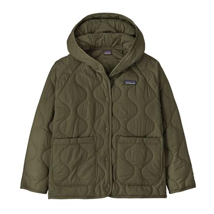 patagonia キッズキルテッドパファー