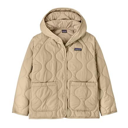 patagonia キッズキルテッドパファー