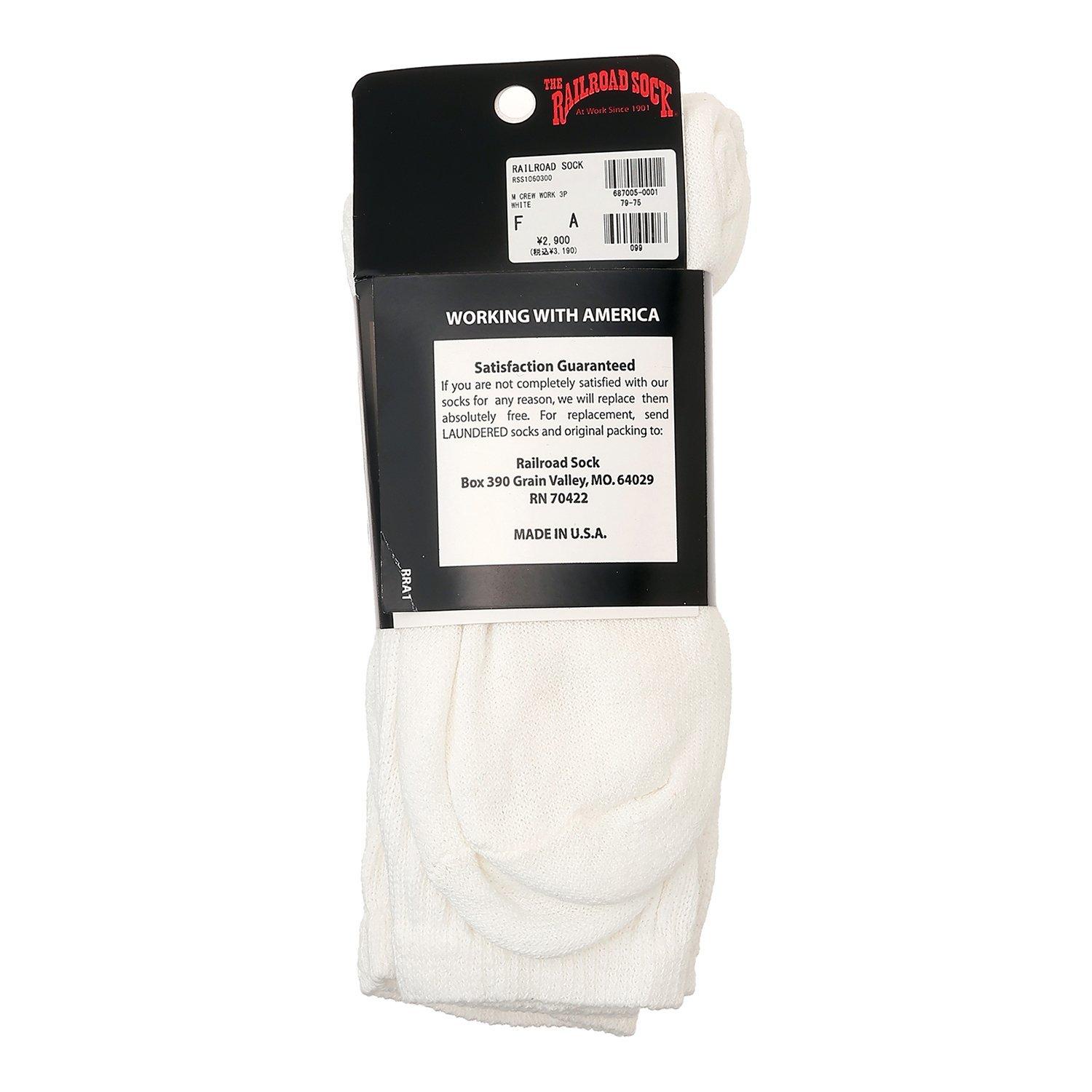 RAILROAD SOCK RAILROAD SOCK Crew Work Socks 3P｜OSHMAN'S ONLINE