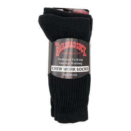 RAILROAD SOCK クルーワークソックス 3P
