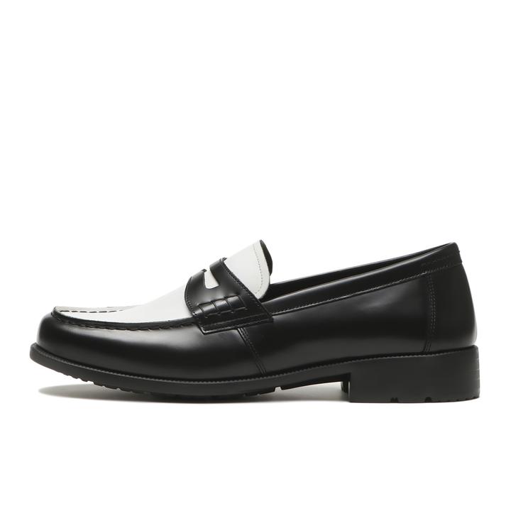 yz yHAWKINSz z[LX OLIVER LOAFER Io[[t@[ HL61002 BLACK/WHITE 8(26cm)