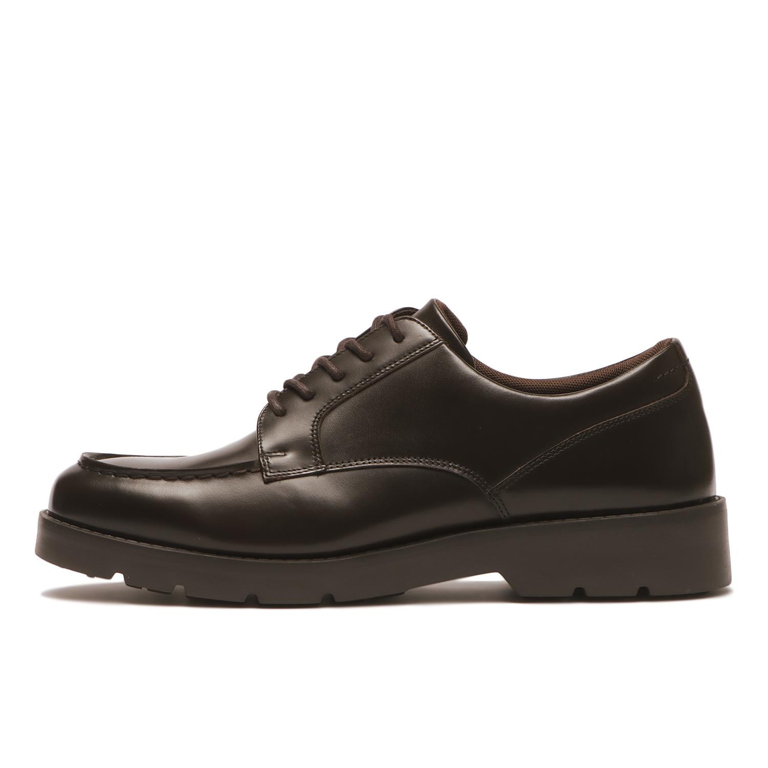 OLD HAWKINS Uチップ　レザーシューズ　UK7 希少　ダークブラウン abc-martnet_5735640002018