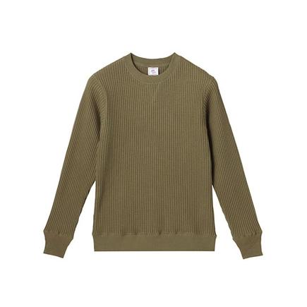 JEMORGAN ジェーイーモーガン ビッグワッフルロングスリーブクルー