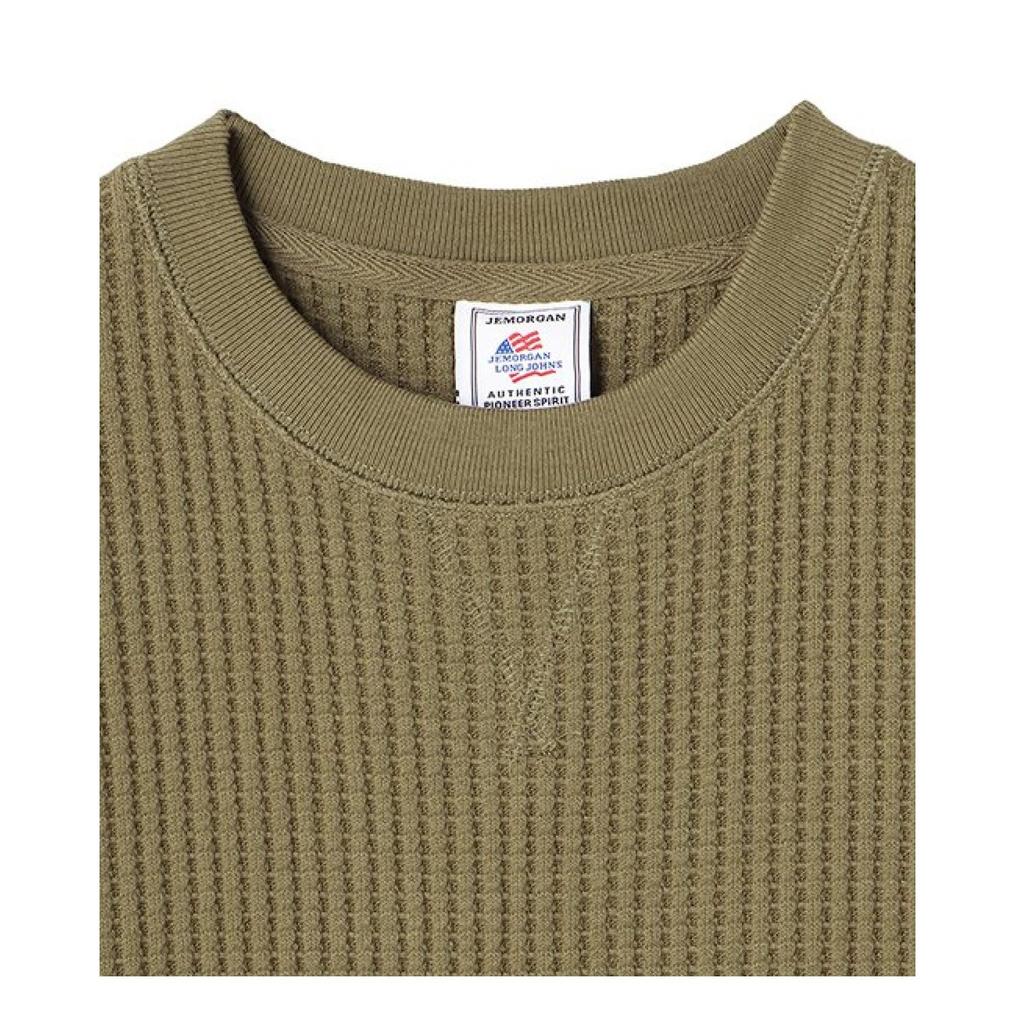  JEMORGAN JEMORGAN Big Waffle L/S Crew画像2