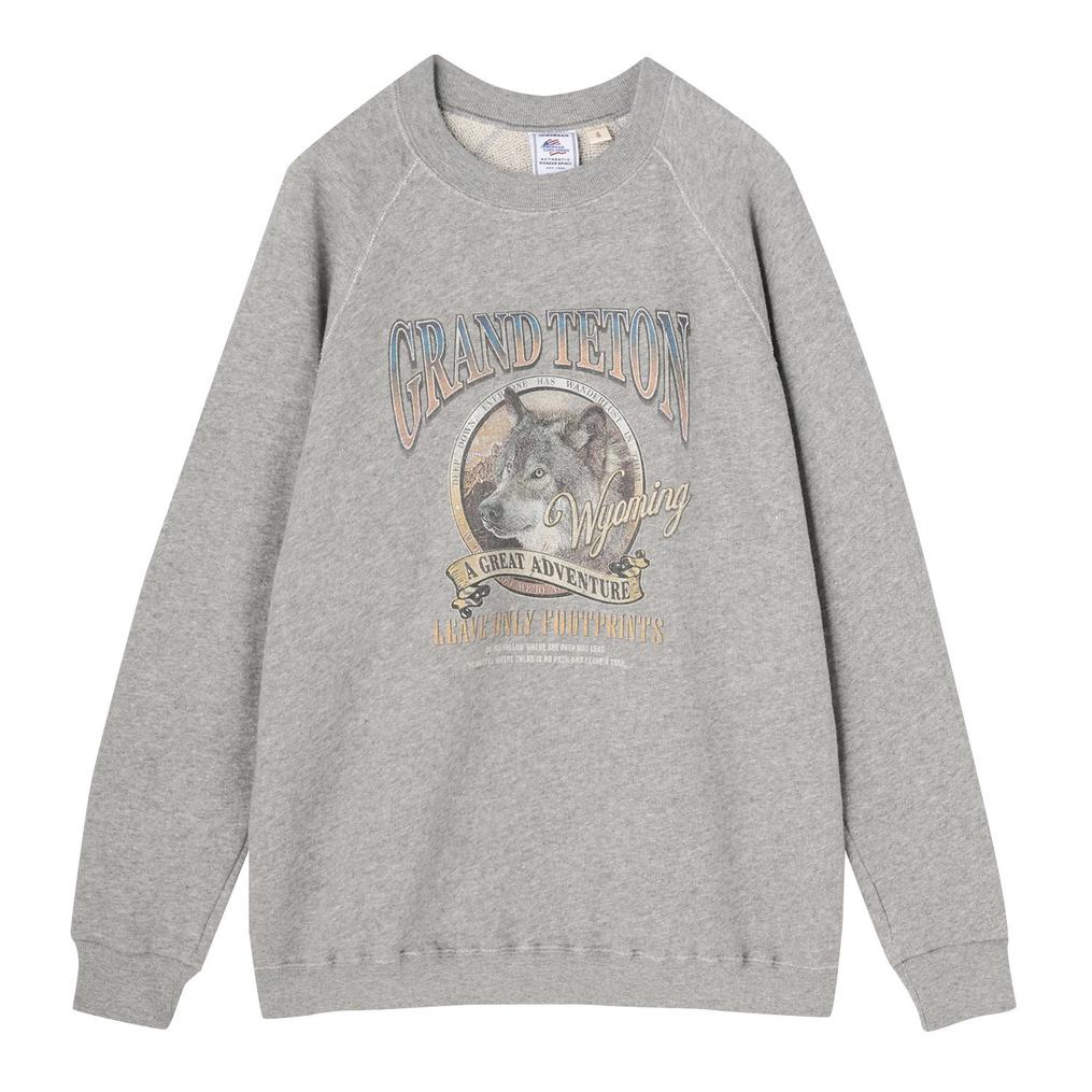  JEMORGAN JE MORGAN Wolf Sweat Crew Neck画像1