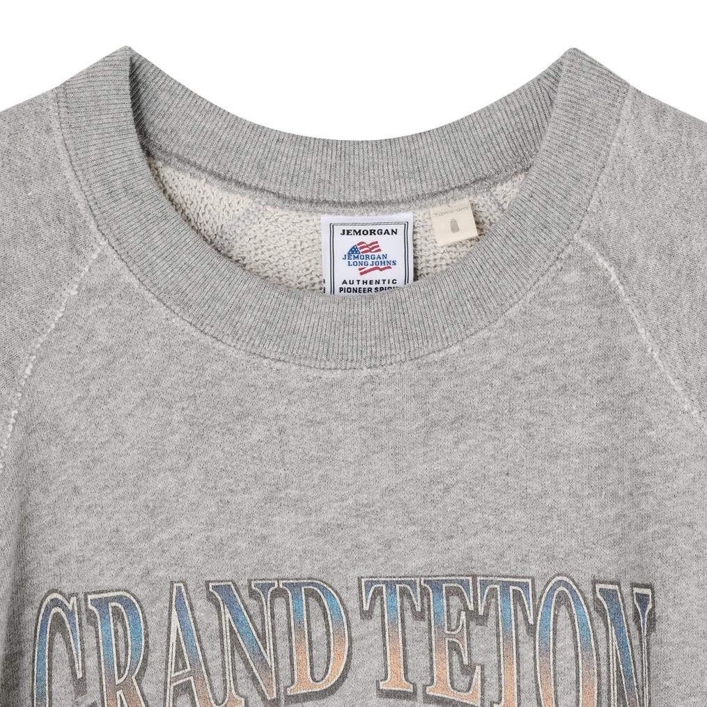  JEMORGAN JE MORGAN Wolf Sweat Crew Neck画像2